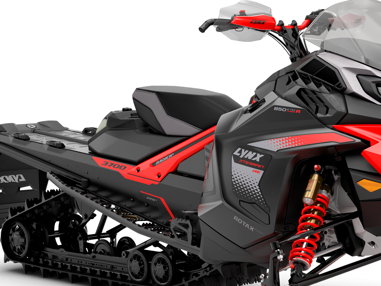 2026 Lynx Xterrain RE 850 E-TEC Turbo R snowmobile 