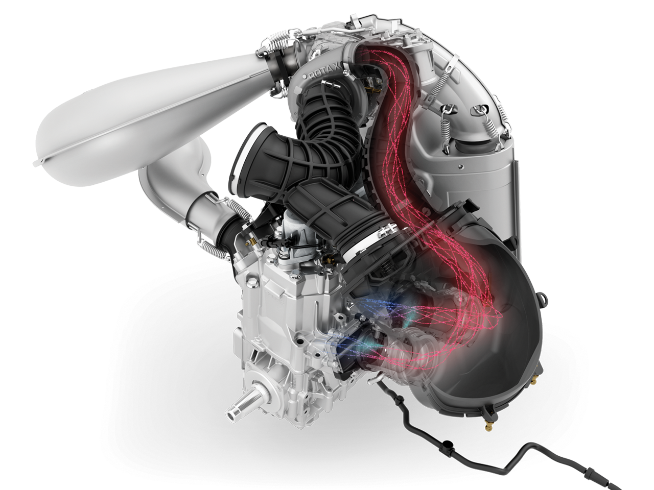 Lynx Rotax® 850 E-TEC Turbo R -moottori