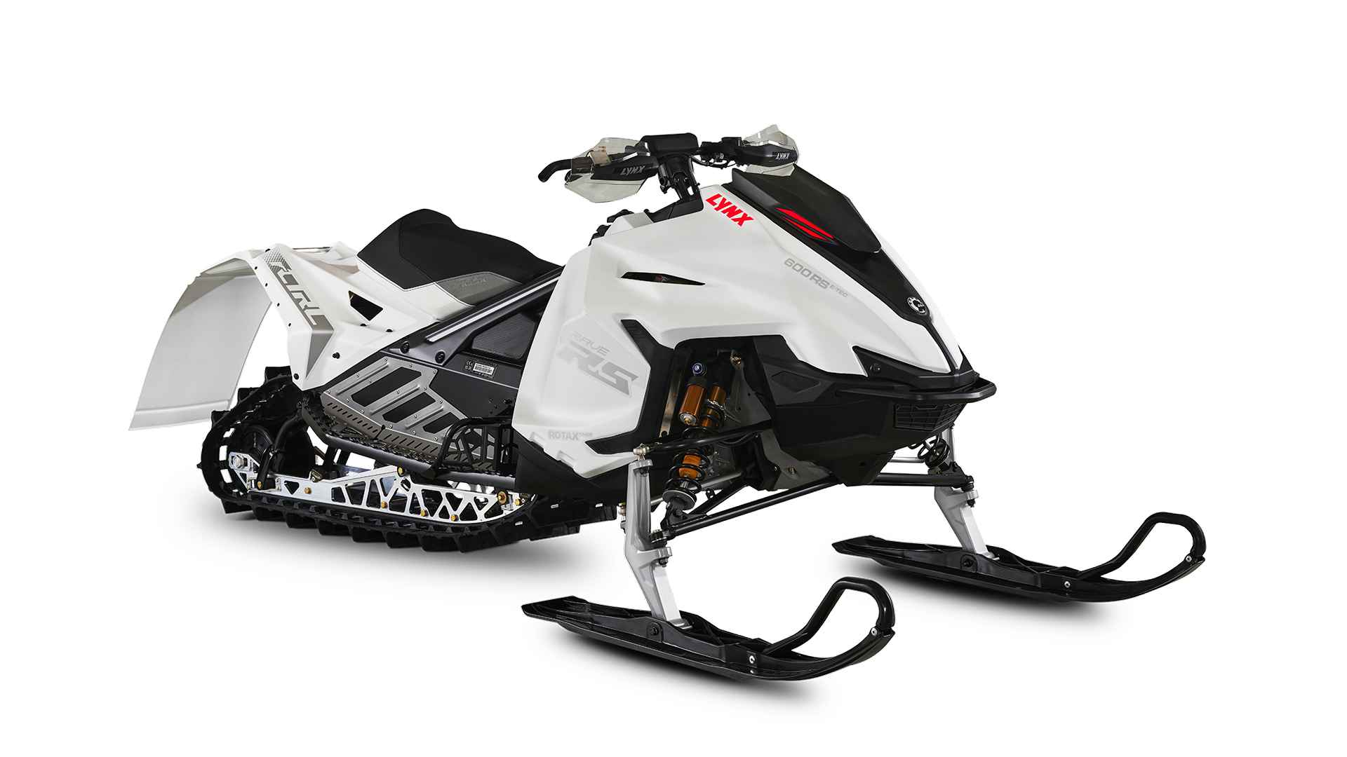 2025 Lynx Rave RS 600RS E-TEC racing snowmobile